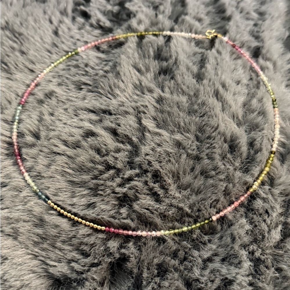 Multicolor Beaded choker